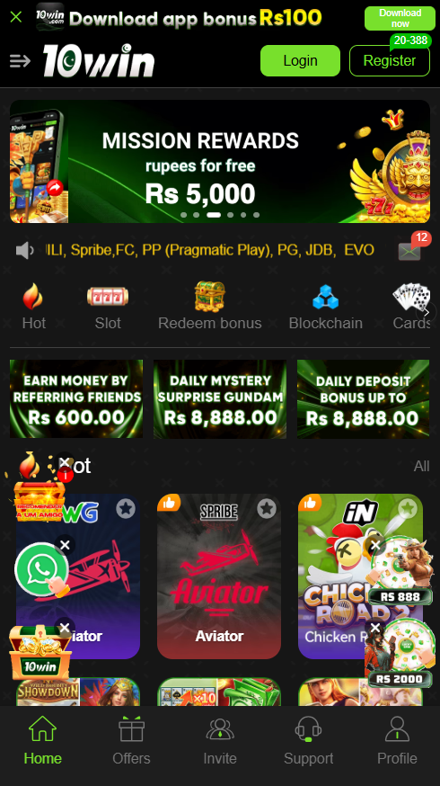 10Win Game APK Download