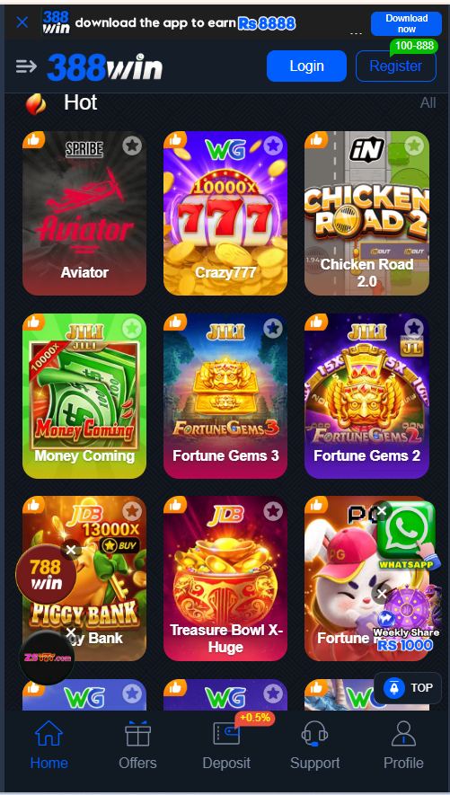 388Win Game App