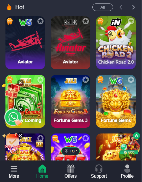 Games in 345Win Game