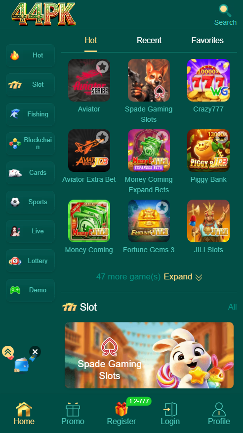 44PK Game App