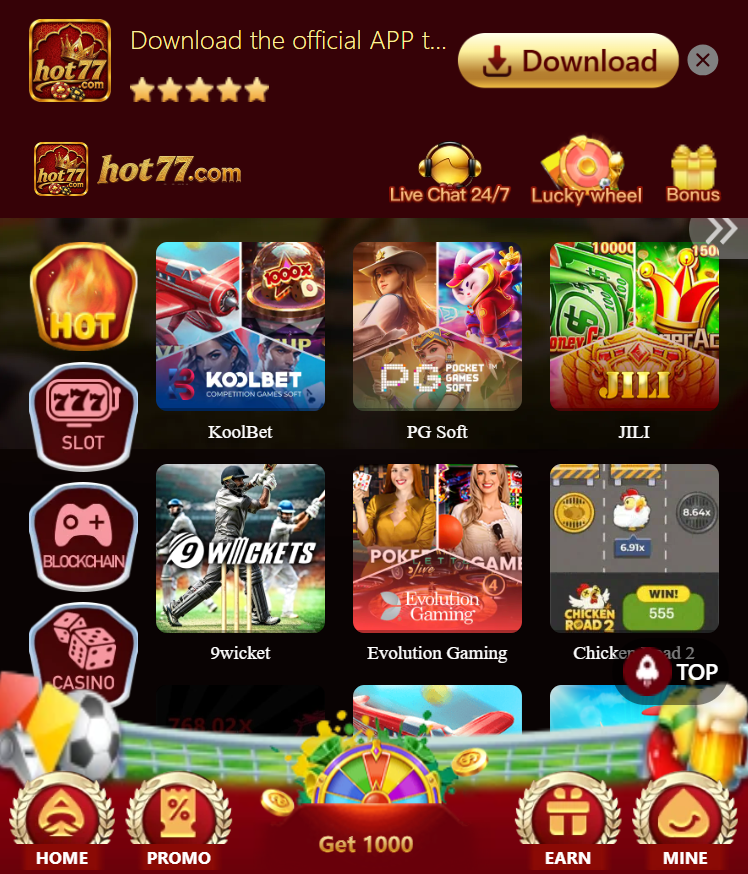 Hot77 Game APK